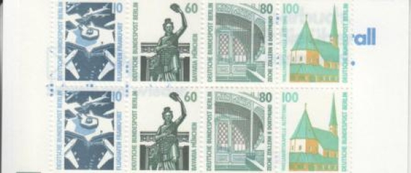 Západní Berlín MH 0015 ** - 1989 - pozoruhodnosti